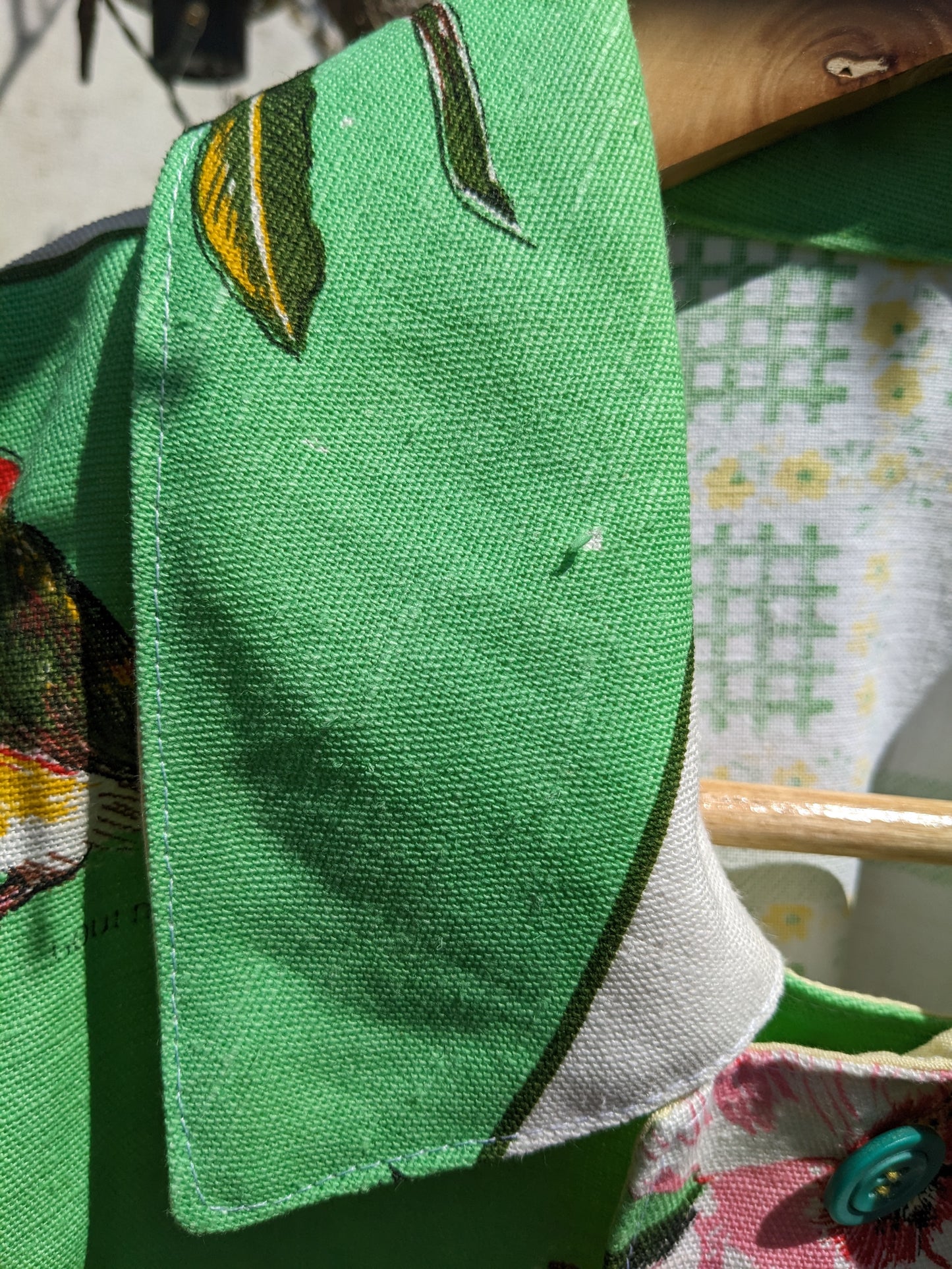 Handmade Vintage Australian Teatowel Shirt