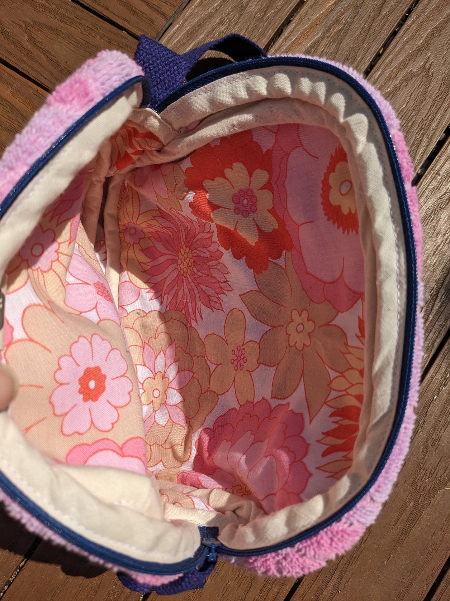 Vintage Towel Cross-Body Bag