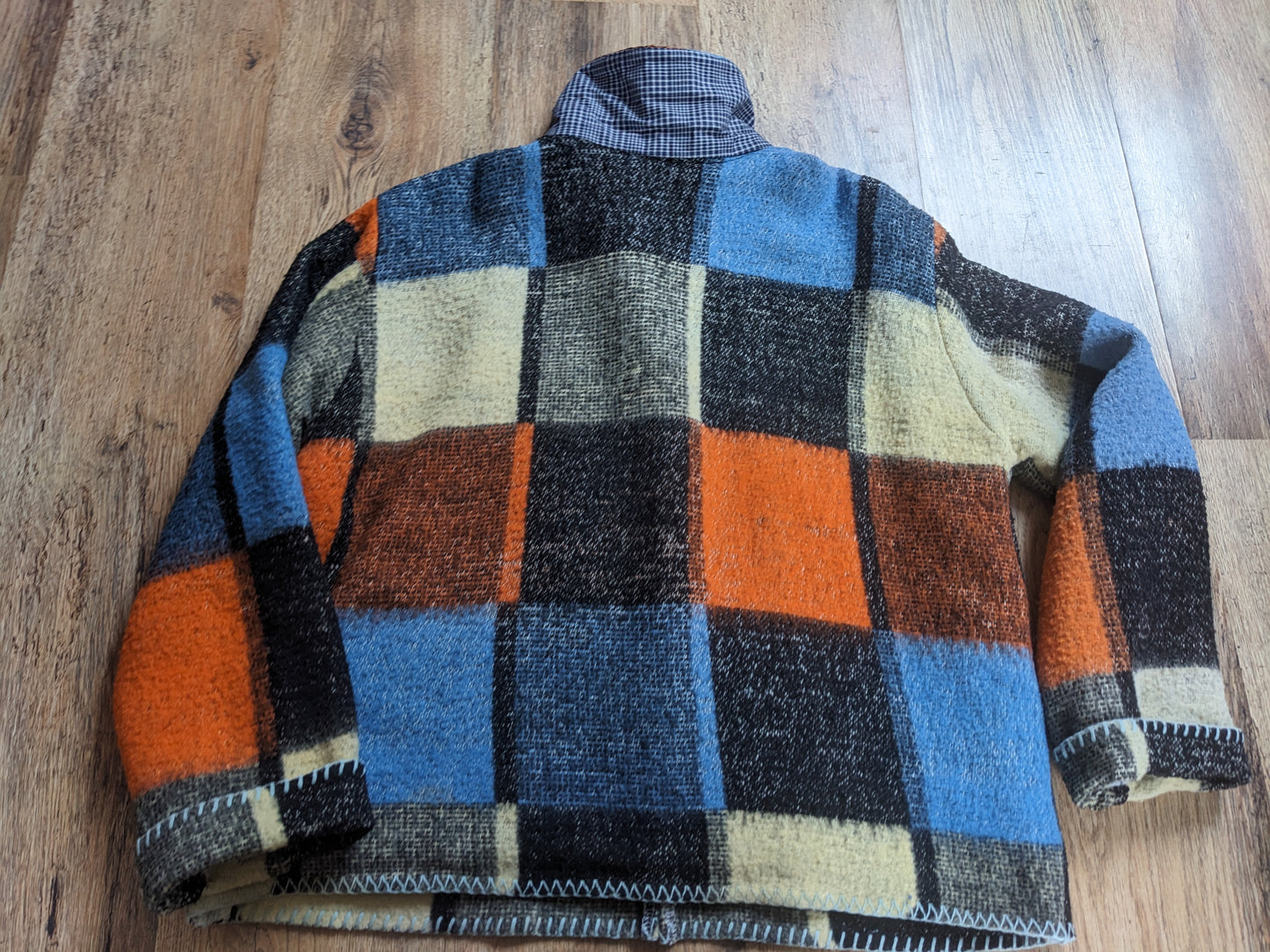 Vintage Woolen Blanket Jacket
