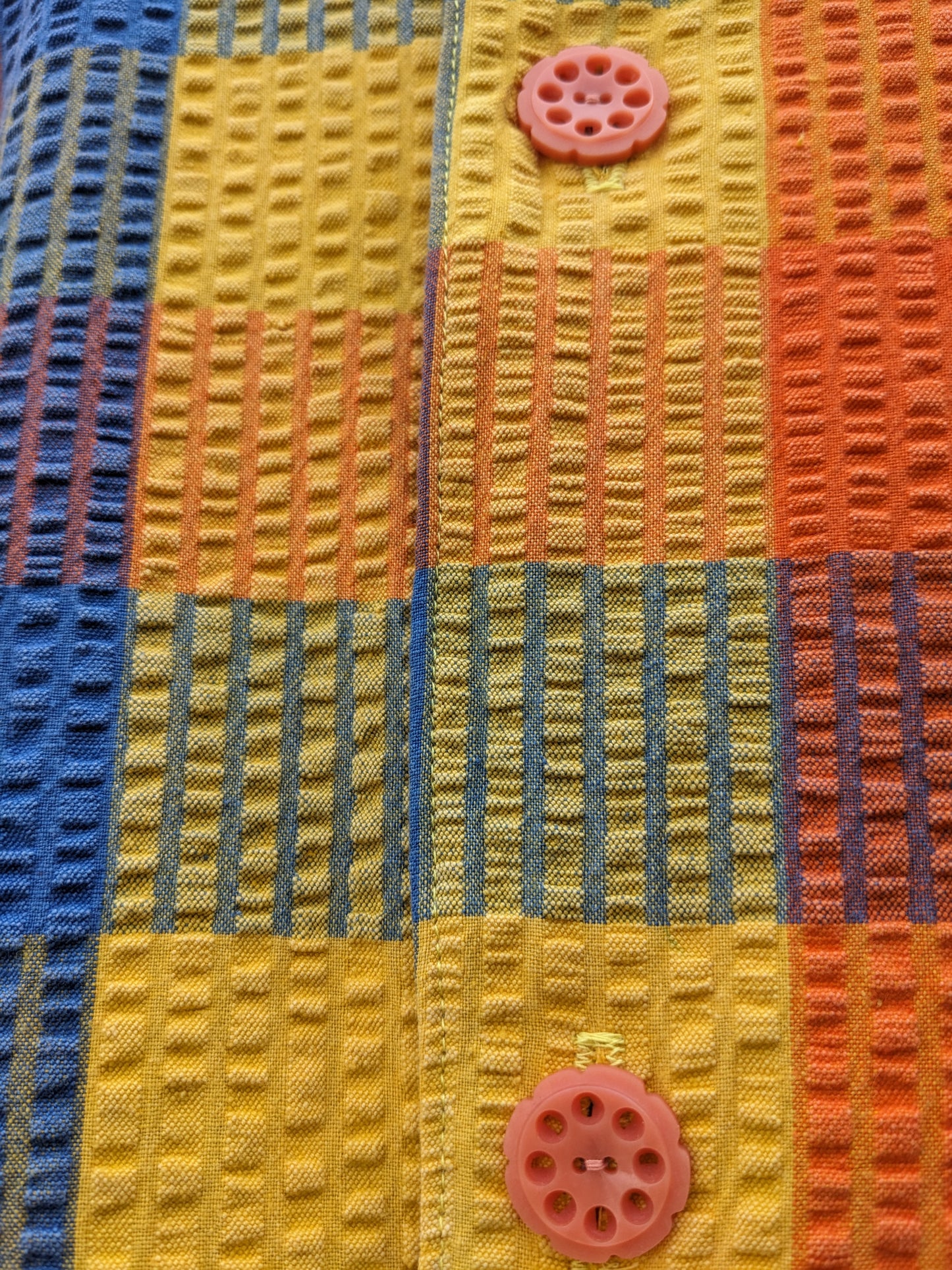 Handmade Check Tablecloth Shirt