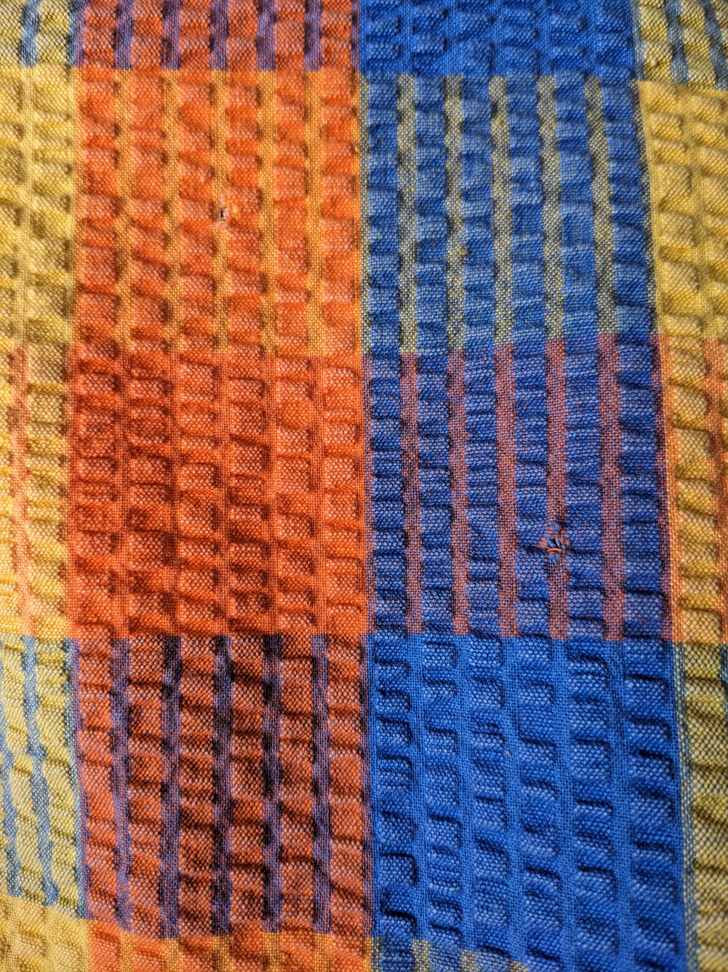 Handmade Check Tablecloth Shirt