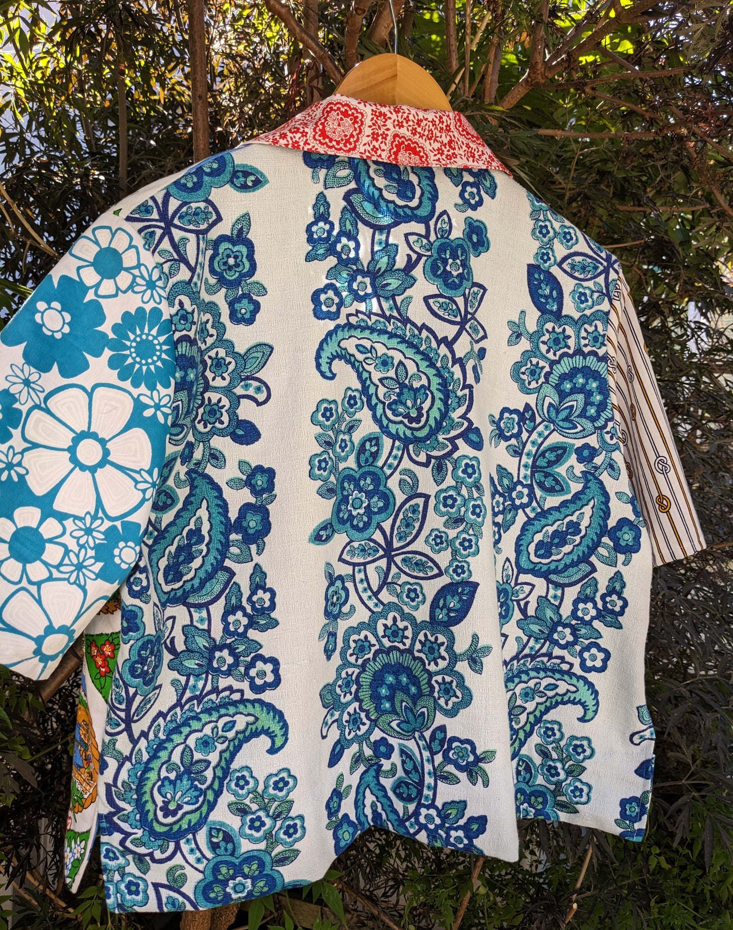 Handmade Vintage Cornish Teatowel Shirt