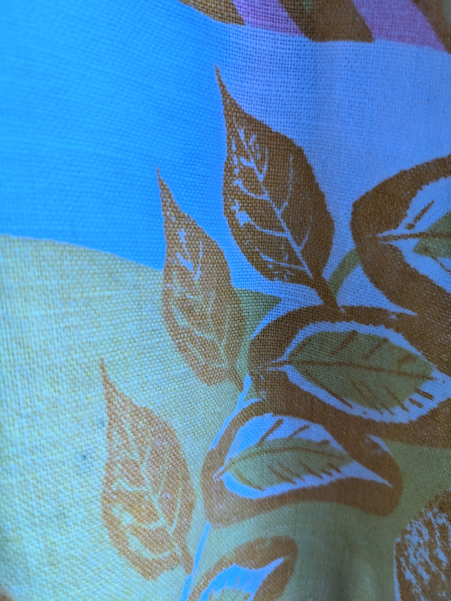 Handmade Vintage Summer Field Tea Towel Shirt