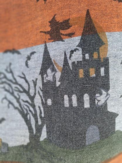 Handmade Vintage Halloween Teatowel Top