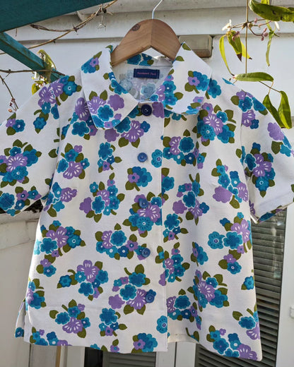 Handmade Vintage Floral Print Shirt