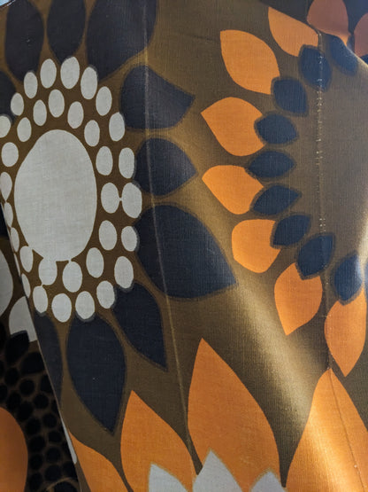 Handmade Vintage Sunflower Print top