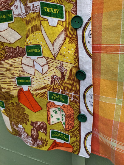Handmade Vintage Cheese & Check Vintage Shirt