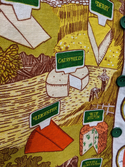 Handmade Vintage Cheese & Check Vintage Shirt