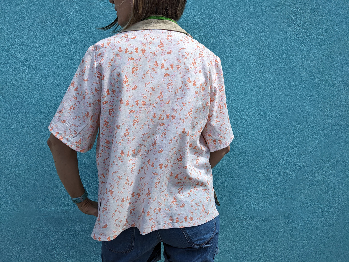 Handmade Vintage "Corn Dollies" Teatowel Shirt