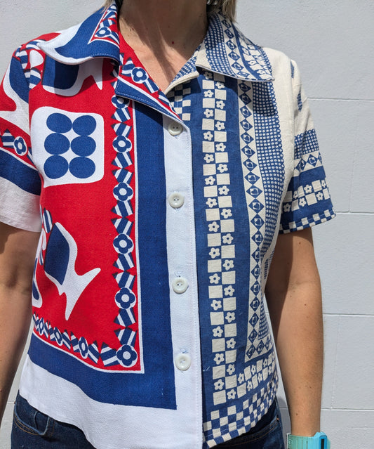 Handmade Vintage Graphic Gobstopper Shirt