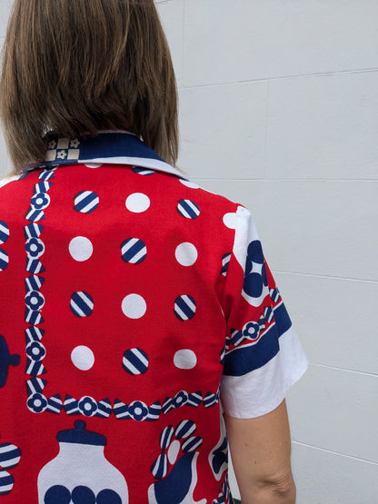 Handmade Vintage Graphic Gobstopper Shirt