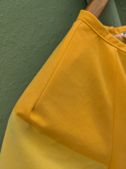 Handmade Vintage Colour Block top