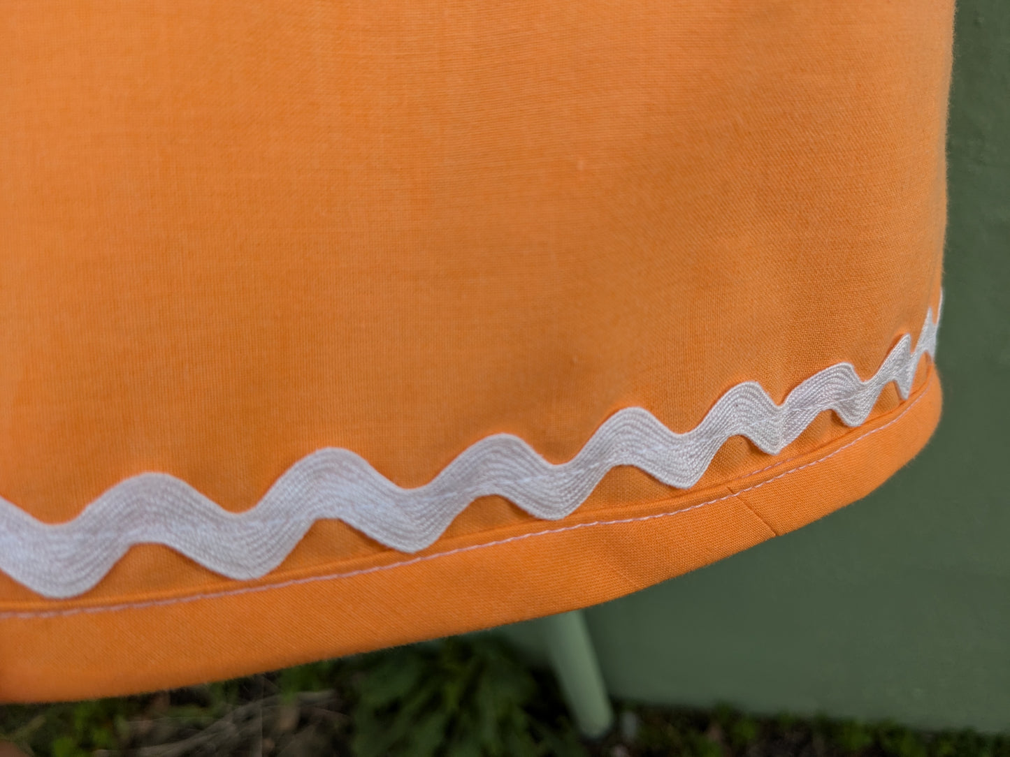 Handmade Vintage Colour Block top