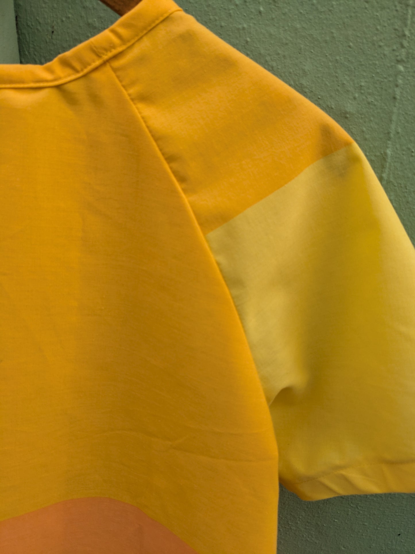 Handmade Vintage Colour Block top
