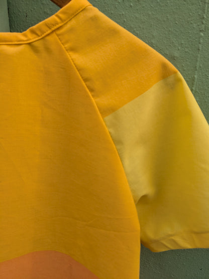 Handmade Vintage Colour Block top