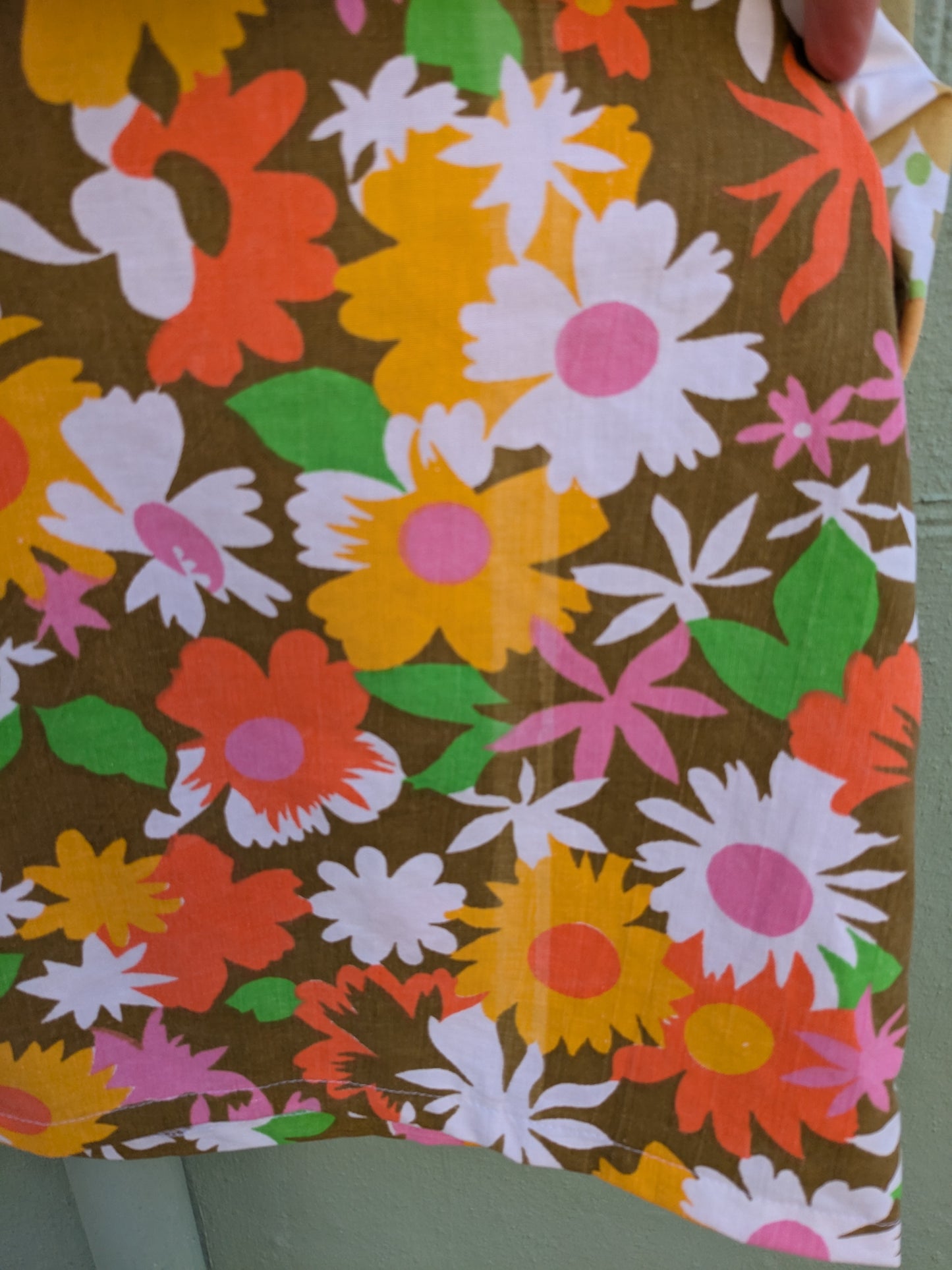 Handmade Vintage Floral Raglan Sleeve Top