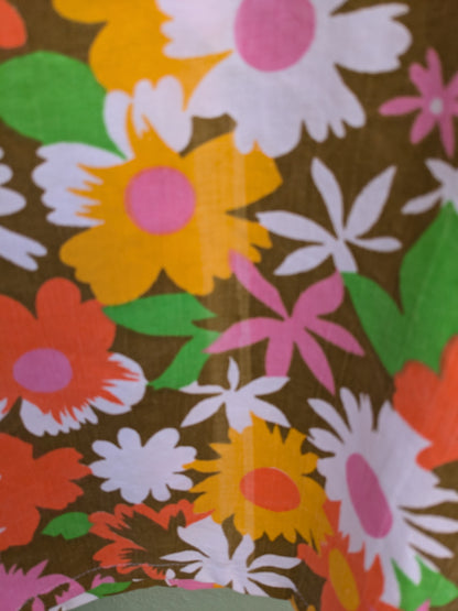 Handmade Vintage Floral Raglan Sleeve Top