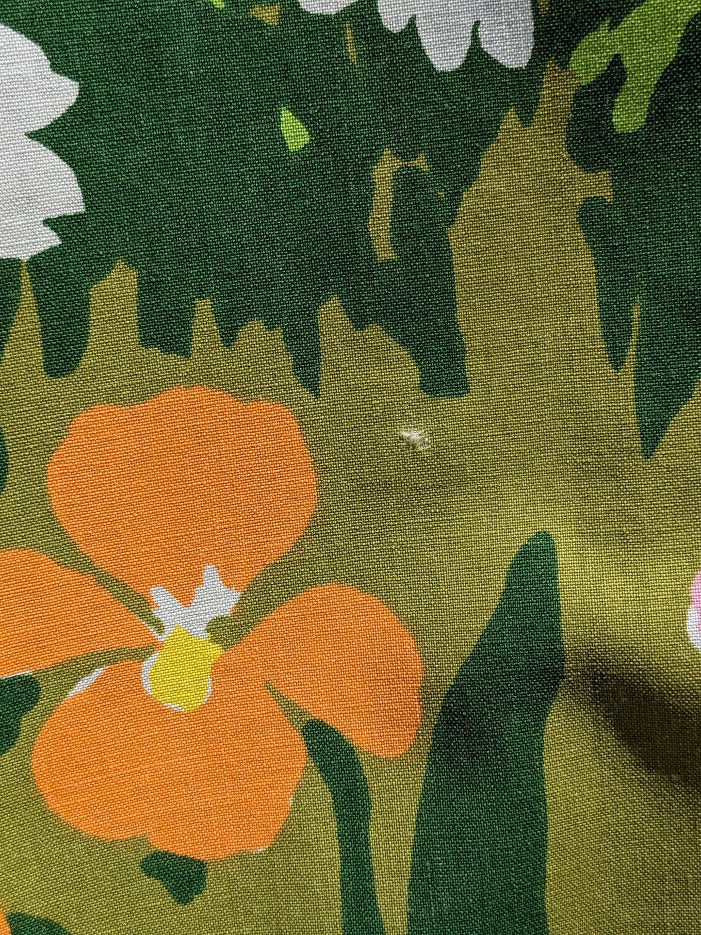 Handmade Vintage Fabric Floral Trousers