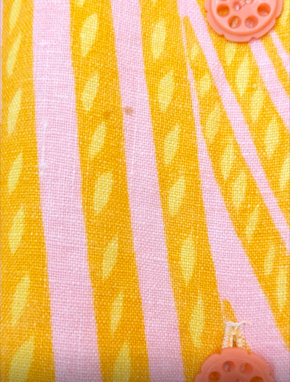 Handmade Vintage Summer Field Tea Towel Shirt